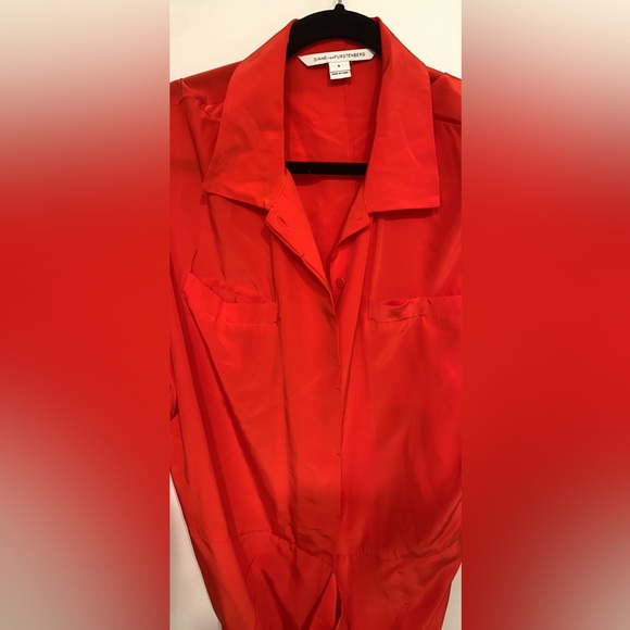 DVF Silk dress - Picture 4 of 8